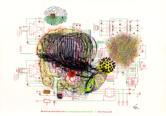 Stefan Zoellner, Behelfsdarmnoppenroboter, 2011