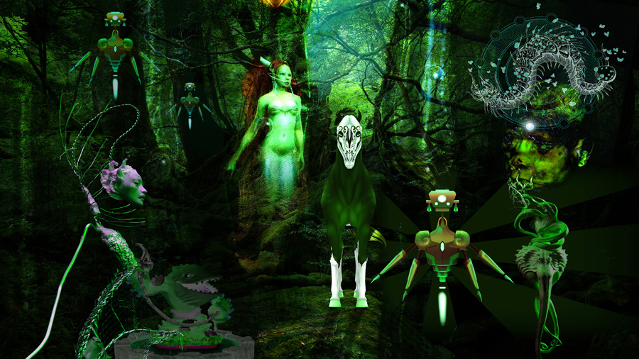 Stefan Zoellner abyssal forest spirit