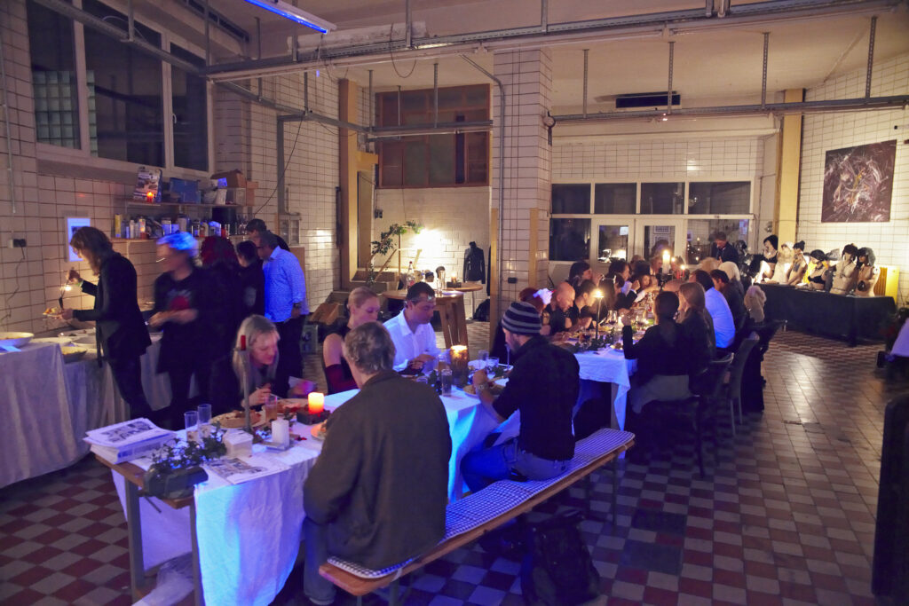 Party im Atelier von Stefan Zöllner